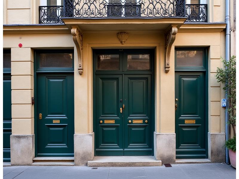 Photo de l'entrée du bâtiment de Horizon Écoute au 35 Bis Rue des Rosiers, Paris.